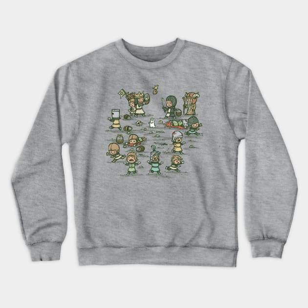 The Killer Rabbit of Caerban-Egg Crewneck Sweatshirt by kg07_shirts